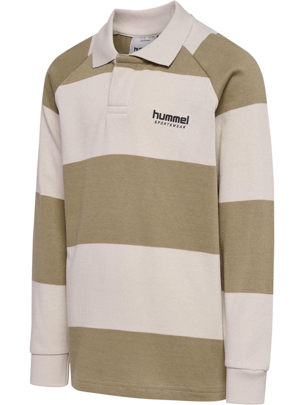 hmlJR LOOSE STRIPED POLO L/S