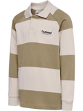 hmlJR LOOSE STRIPED POLO L/S