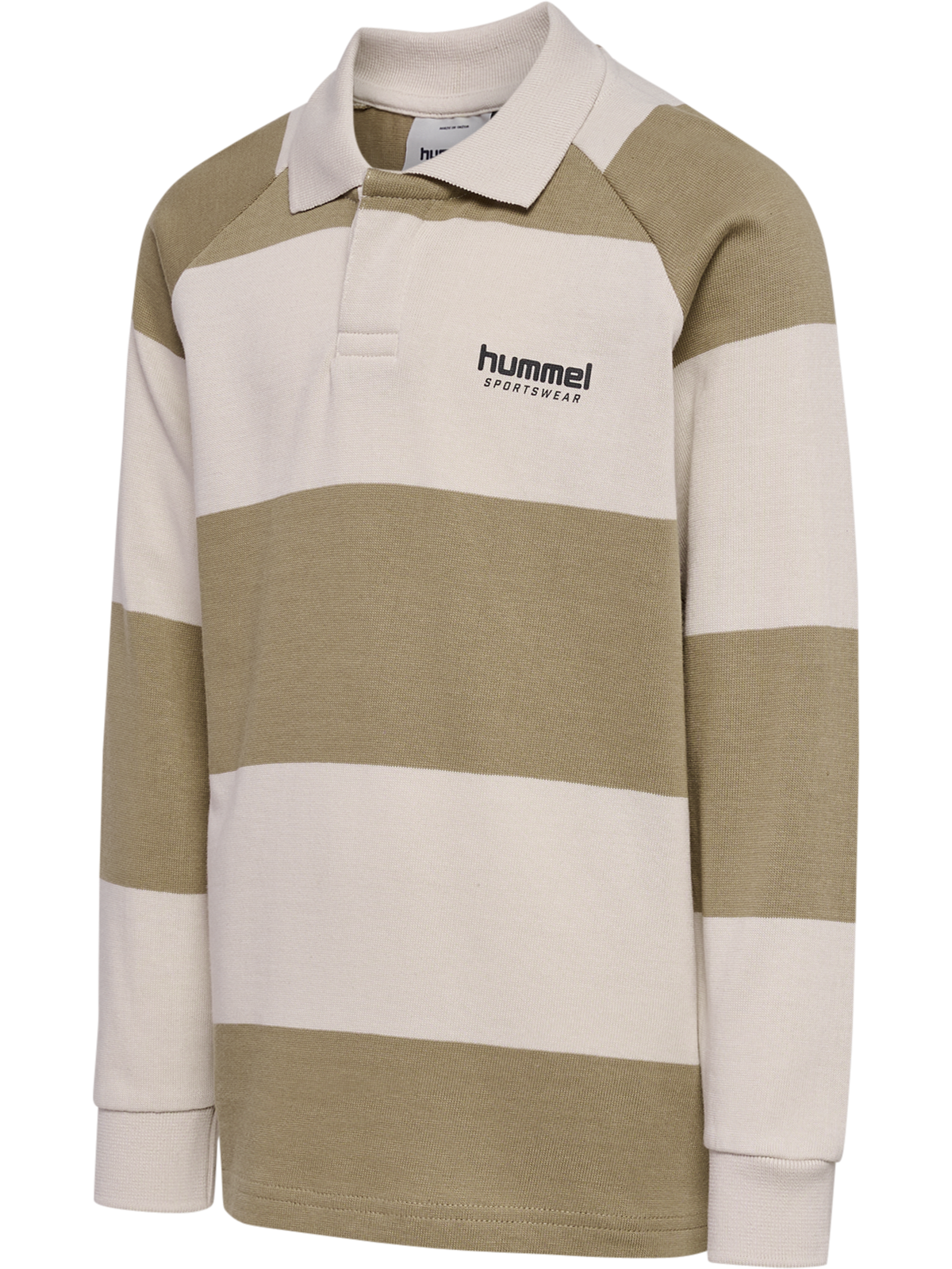 hmlJR LOOSE STRIPED POLO L/S