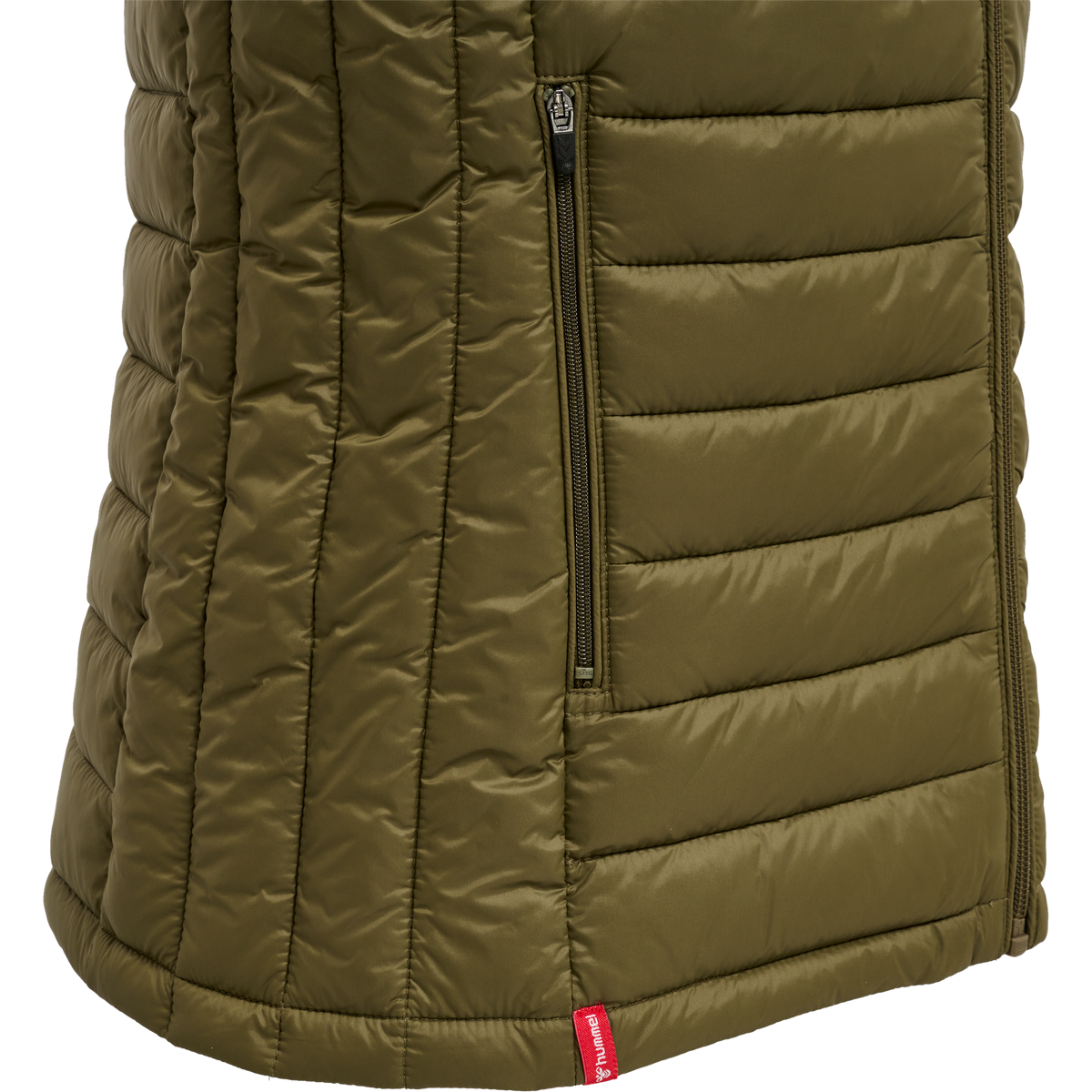 hmlRED QUILTED WAISTCOAT WOMAN