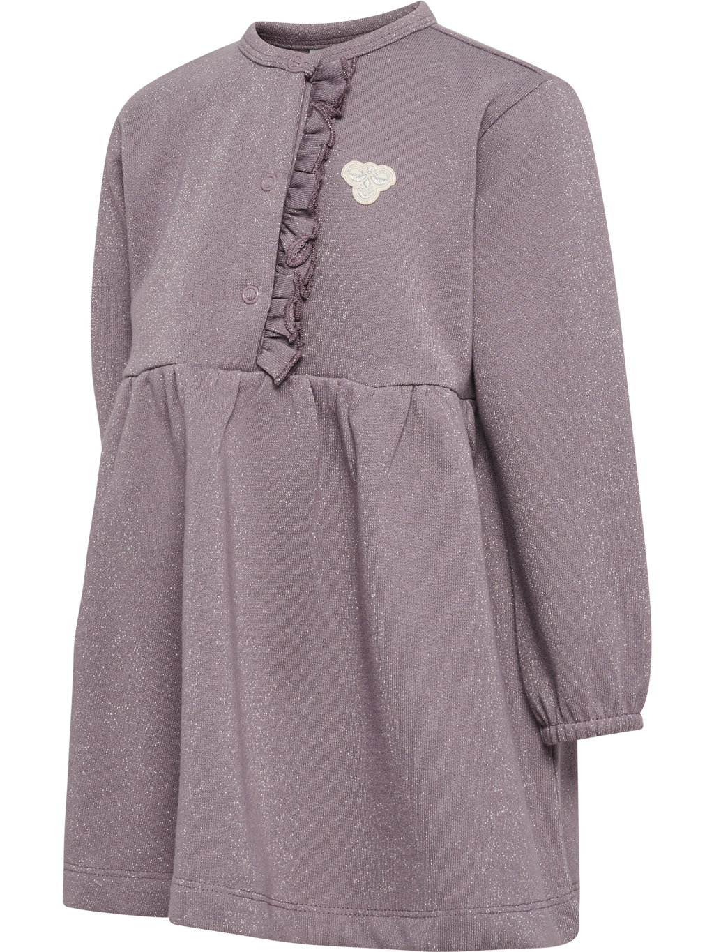 hmlMINI REG GLITTER DRESS L/S