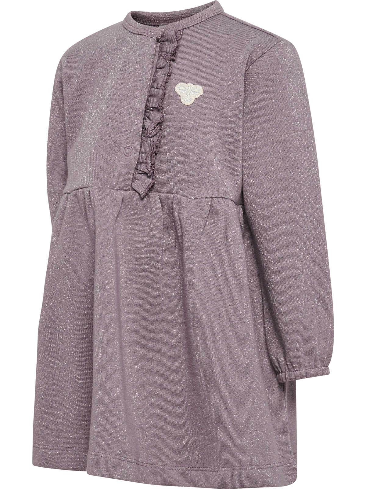 hmlMINI REG GLITTER DRESS L/S