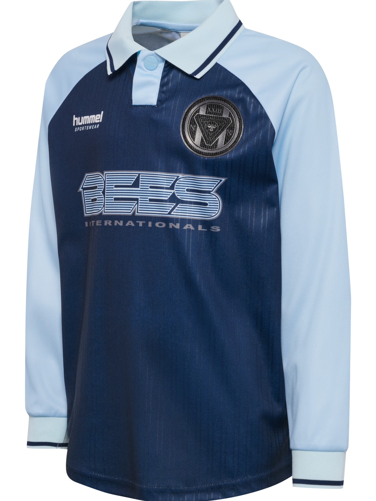 hmlJR LOOSE STRIPE SOCCER JERSEY LS