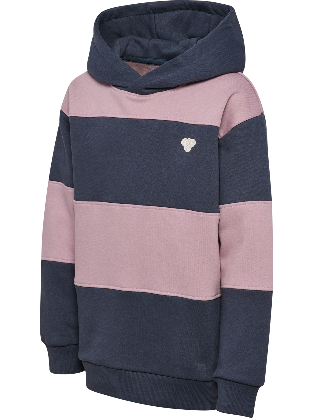 hmlJR LOOSE STRIPE HOODIE BEE