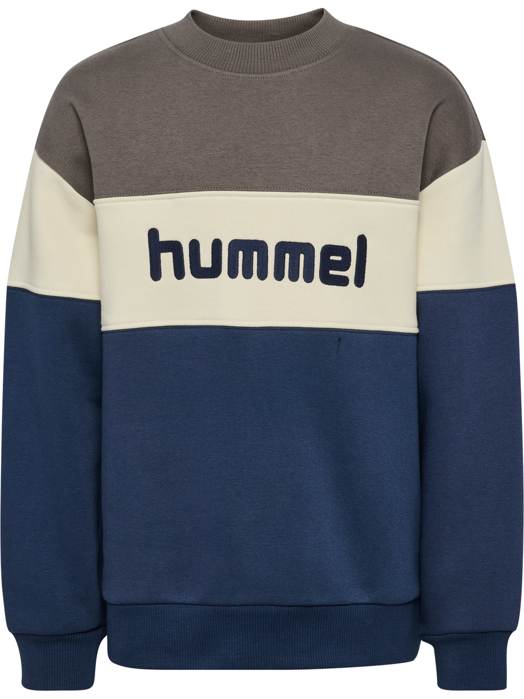hmlJR LOOSE BLOCK CREWNECK
