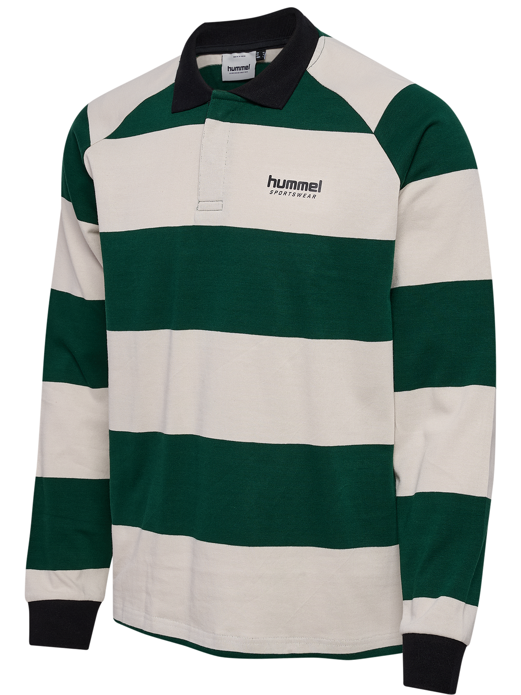 hmlLOOSE STRIPED POLO L/S