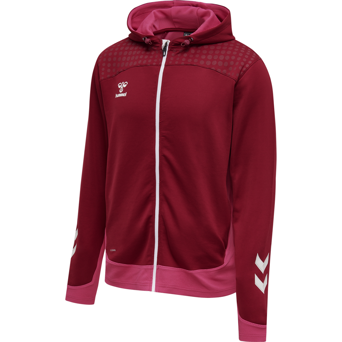 hmlLEAD ZIP POLY HOODIE