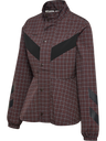 hmlI-D FUNNEL NECK CHECK JACKET
