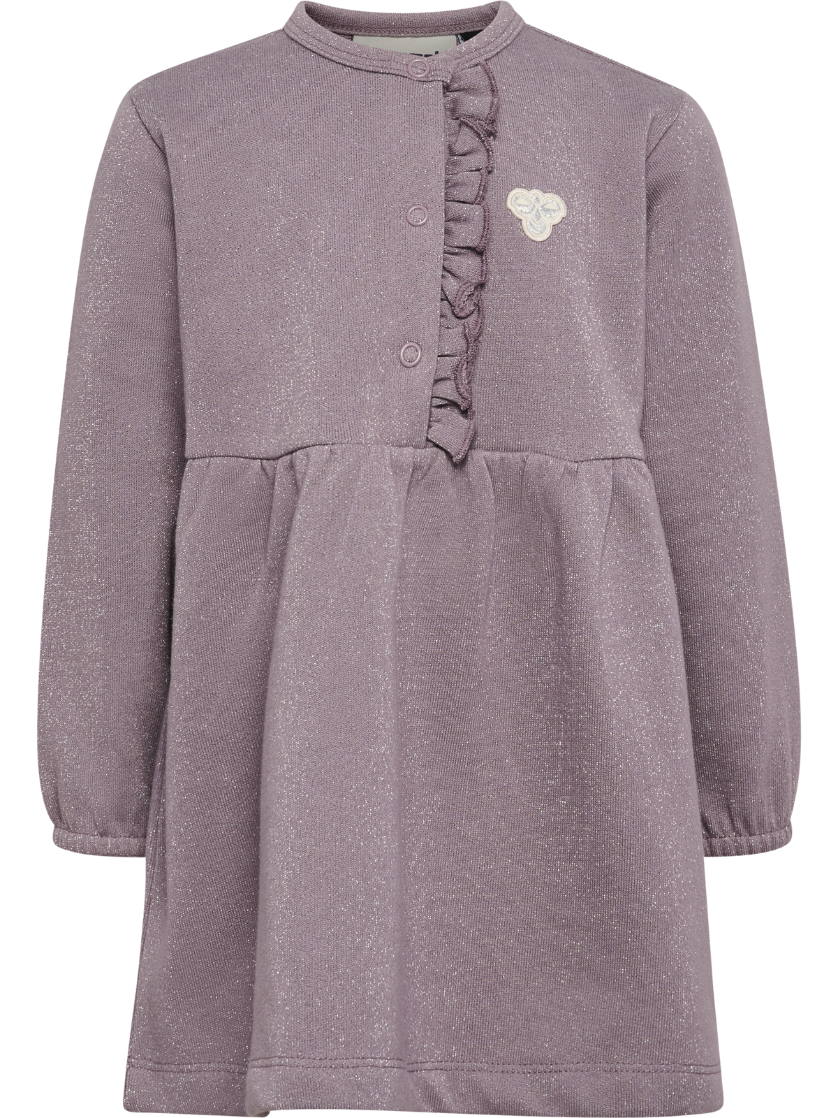 hmlMINI REG GLITTER DRESS L/S