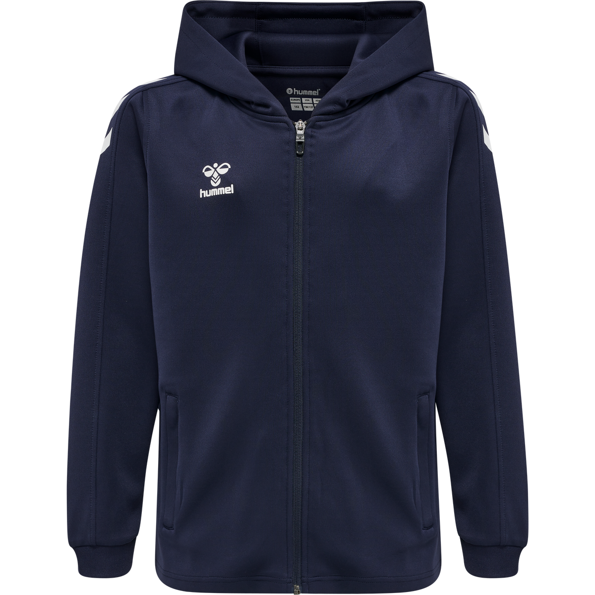 hmlCORE XK POLY ZIP HOOD SWEAT KIDS