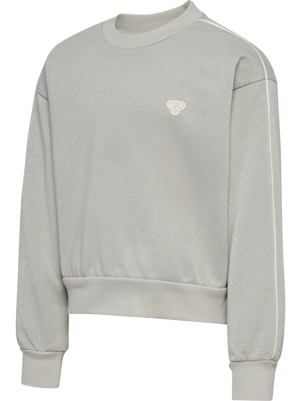 hmlJR LOOSE GLITTER CREWNECK