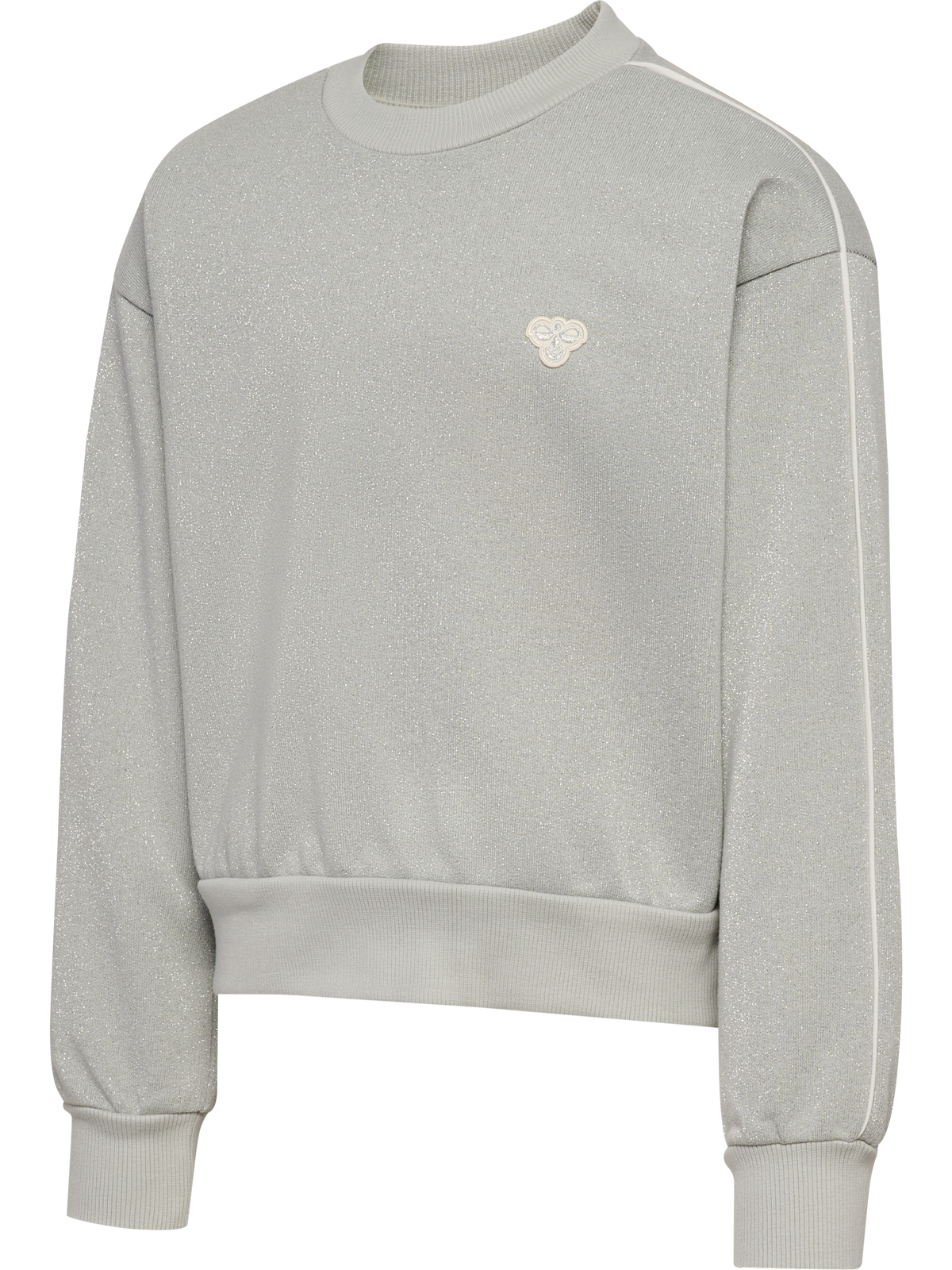 hmlJR LOOSE GLITTER CREWNECK