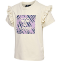 hmlFLOWY RUFFLE T-SHIRT S/S
