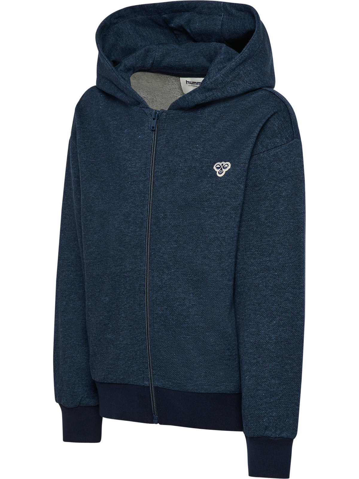 hmlJR LOOSE DNM ZIP HOODIE BEE