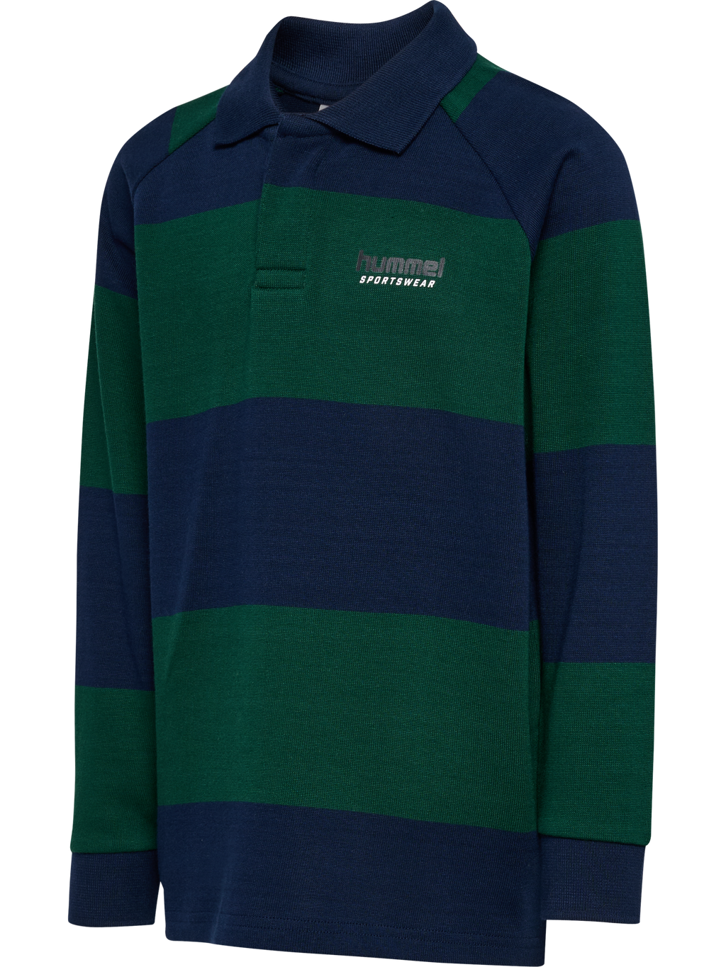 hmlJR LOOSE STRIPED POLO L/S