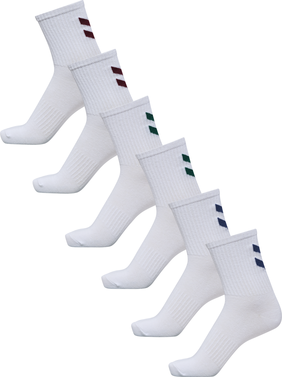 hmlCREW STRIPE 6-PACK SOCKS