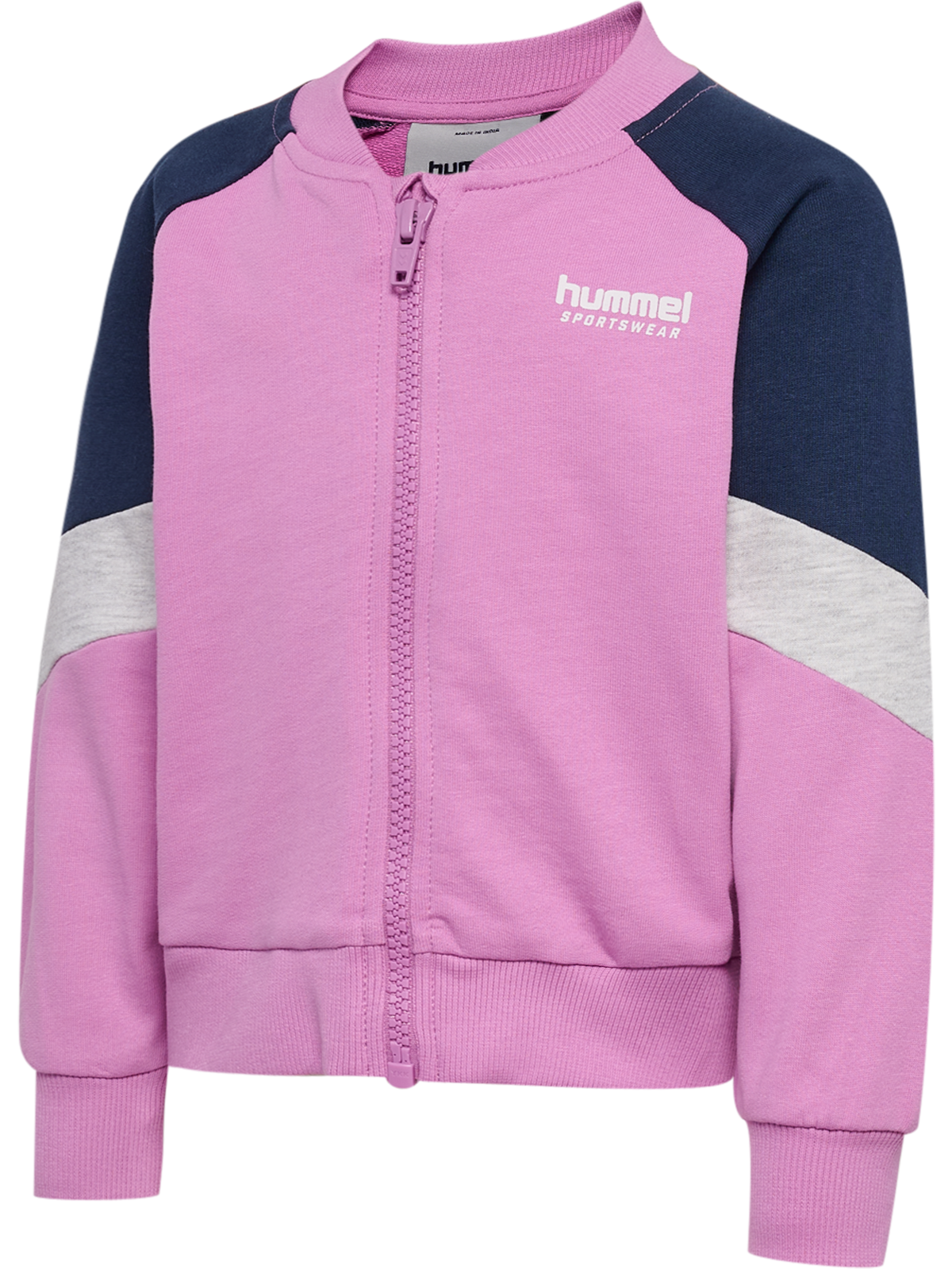 hmlMINI LOOSE BLOCK ZIP JACKET