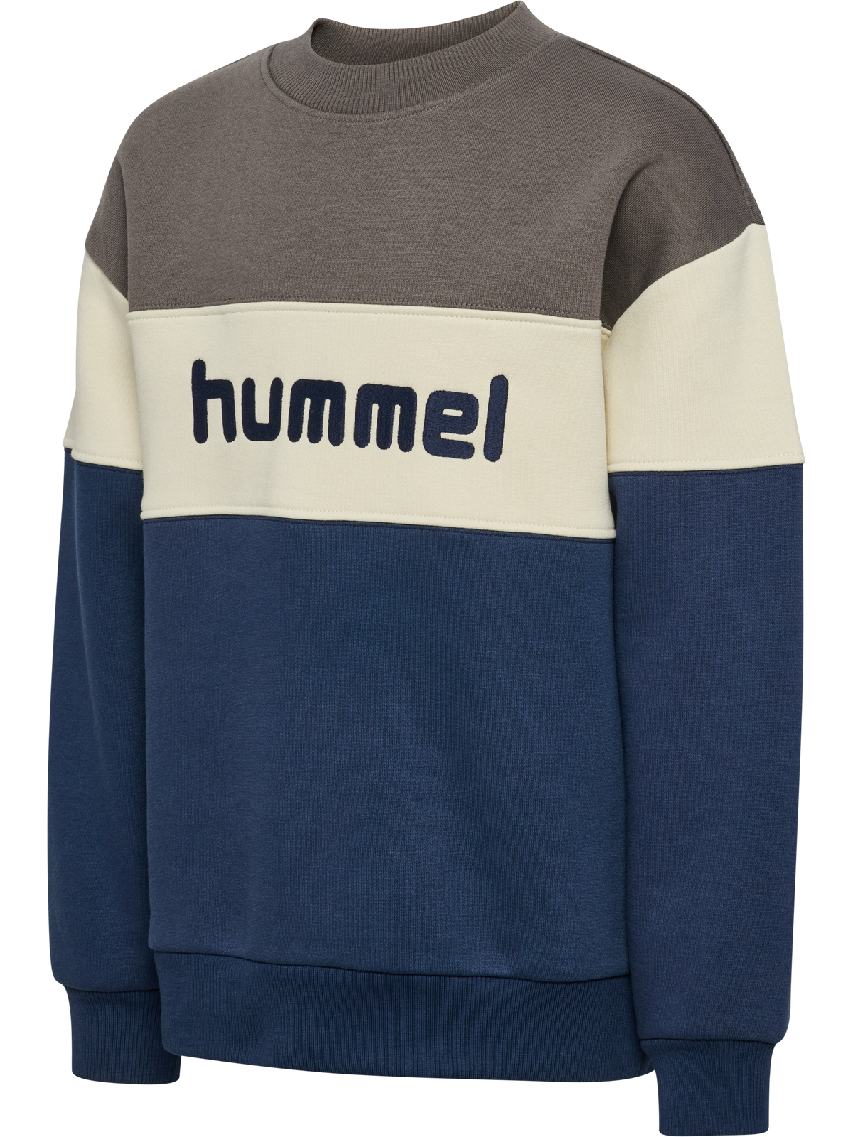 hmlJR LOOSE BLOCK CREWNECK